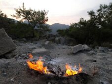 Lykien: Natur, Feuer von Yanartas 
