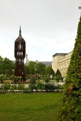 Garden of Rodin Museum in Paris, France
