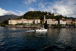 View of Bellagio city, lake Como, Italy