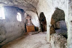 Catacombs at St. Peter's altar, Salzburg, Austria