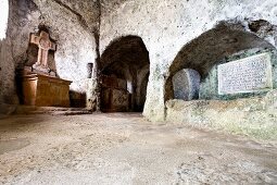 Catacombs at St. Peter's altar, Salzburg, Austria