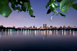 New York: Onassis Reservoir im Central Park