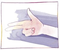 Ilustration, Hand, Hände, Haende, Gy mnastik