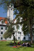 Augsburg: Bayern, Schwaben, Fronhof beim Dom, Fürstbischöfliche Residenz