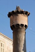 Close-up of Chimney in Lastovo, Croatia