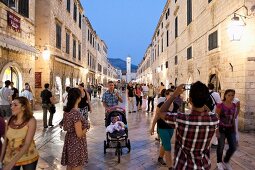 Kroatien: Dubrovnik, Altstadt, Gassen