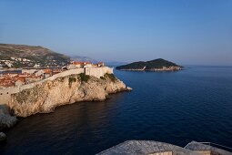 View of Dubrovnik coast, Croatia