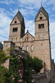Exterior view of St. Hildegard's Abbey in Rudesheim am Rhein, Hesse, Germany