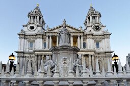 London, City of London, St Paul¿s Cathedral, Westfront
