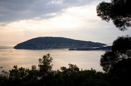 View of Marmara sea and Prince Island, Istanbul, Turkey