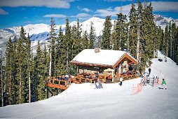 Rocky Mountains, Colorado, Telluride Berghütte