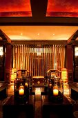 Bhutan, Lobby Hotel Uma Paro 