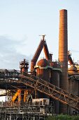 View of industry at Volklingen, Saarbrucken, Saarland, Germany