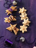 Macadamia and coconut stars & nut slices