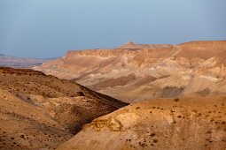 View of Wadi Hawarim in Negev, Israel