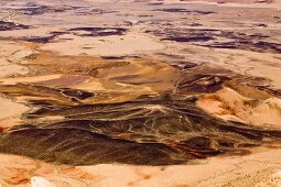 Israel, Wüste Negev, Har Ramon, Krater, Mondlandschaft