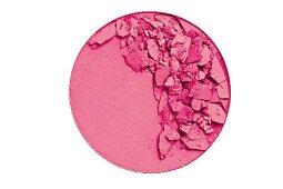 Rouge, pink, zerbröckelt, zerbröselt lose, Puderrouge, Puder