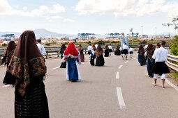 Sardinien, Cagliari Fest, Heiliger Ephysius, Sant'Efisio, Umzug