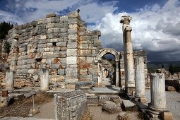 Ruins of Ephesus in Izmir, Aegean, Turkey