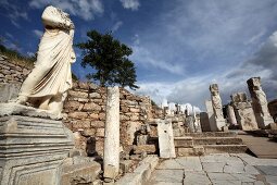 Ruins of Ephesus in Izmir, Aegean, Turkey