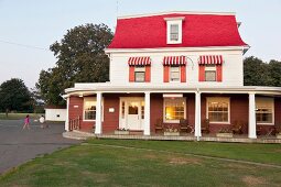 View of Hotel at Dalvay by the sea, Prince Edward Island National park, Canada