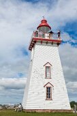 Lighthouse at Covehead in Prince Edward Island National Park, Canada