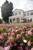 Bad Salzuflen, nostalgische Bäderarchitektur im Kurpark