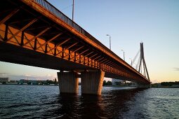 Lettland, Riga, Vansu Brücke