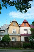 Lettland, Riga, Jugendstil Villen, Mezaparks 