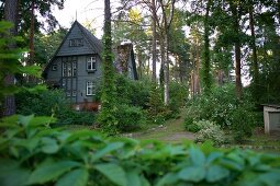 Lettland, Riga, Jugendstil Villen, Mezaparks 