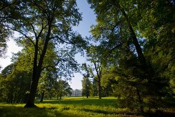 Lettland, Riga, Schloss Mesothen. Schlosspark