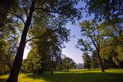 Lettland, Riga, Schloss Mesothen. Schlosspark