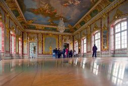 Lettland, Riga, Schloss Rundale, Goldener Saal