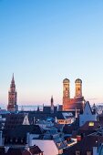Deutschland, München, Blick auf die Münchener Türme