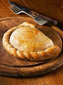 Wholemeal vegetable pasty