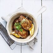 Pork chops with pears