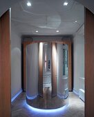 Solarium in luxury spa