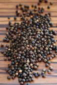 Black peppercorns