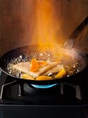 Crepe Suzette flambieren