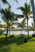 Hängematte in der Hotelanlage Four Seasons Resort Mauritius at Anahita