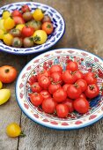 Colourful tomatoes