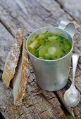 Summer vegetable soup