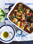 Kotopoulo Tava (Greek chicken and potato bake)