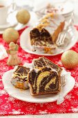 Poppy seed roulade for Christmas