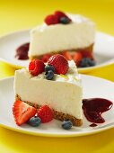 Lemon cheesecake