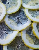 Thin lemon slices