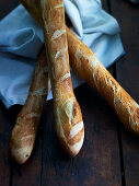 Three baguettes