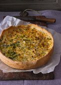 Leek tart