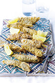 Baked fish with chermoula