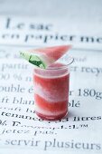 Wassermelonen-Erdbeer-Smoothie